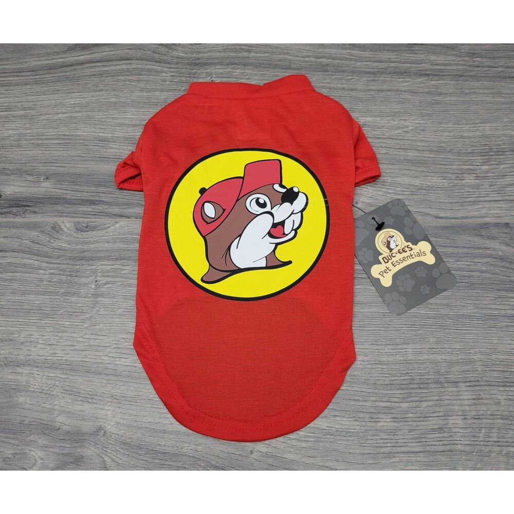 Buc-ee's Pet Essentials Dog T-Shirt Small Red
